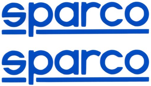 SPARCO losse letters sticker set