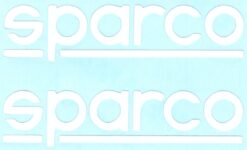 SPARCO bewegliches Buchstabenaufkleber-Set
