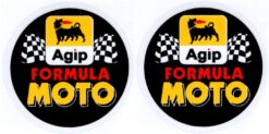 Ensemble d'autocollants Agip Formula Moto