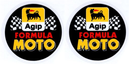 Agip Formula Moto sticker set