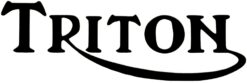 Triton losse letters sticker