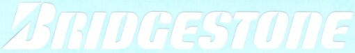 Bridgestone losse letters sticker