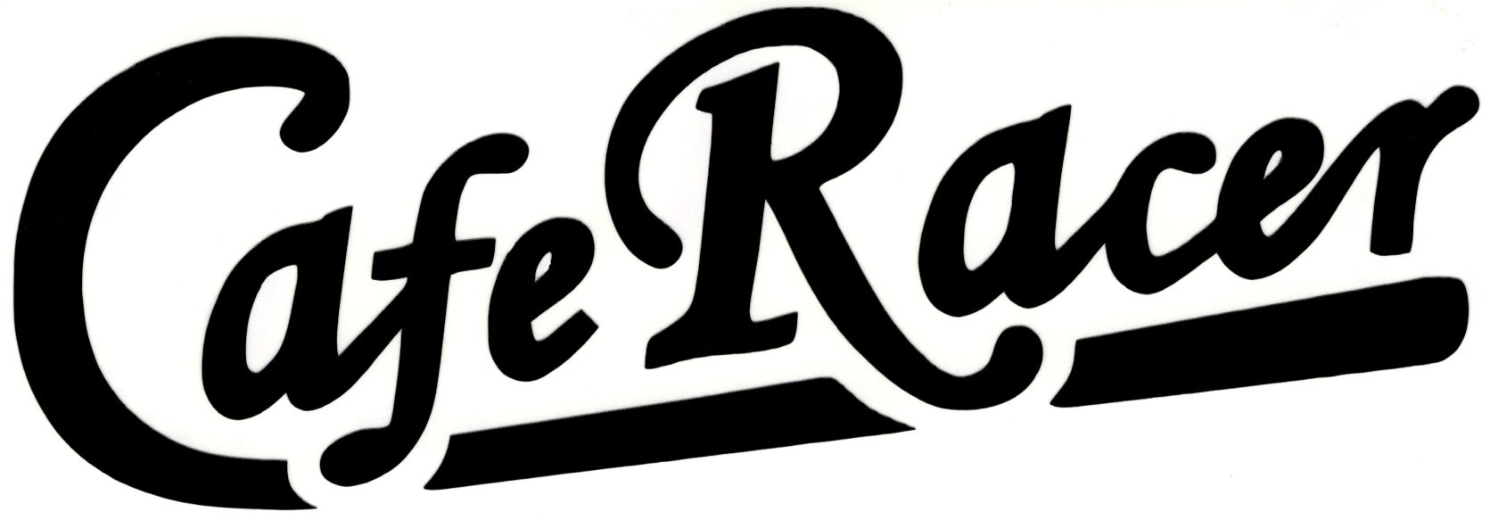 Cafe Racer-Aufkleber