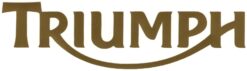 Triumph losse letters sticker