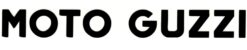 Moto Guzzi-Aufkleber mit losen Buchstaben