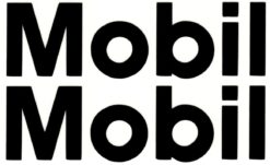 Mobil losse letters sticker