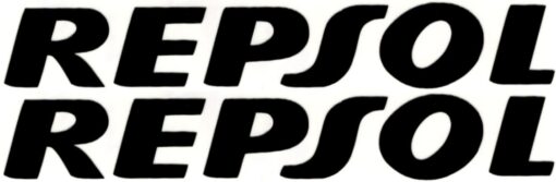 Repsol losse letters sticker set