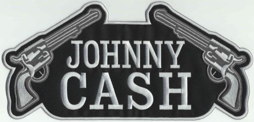 Johnny Cash stoffen opstrijk patch