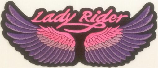 Lady Rider Applique Fer Sur Patch