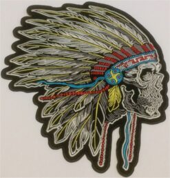 Indiaan stoffen opstrijk patch