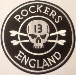 Rockers Angleterre 13 Applique fer sur Patch