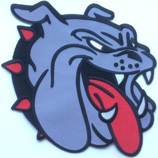 Bouledogue Applique Fer Sur Patch