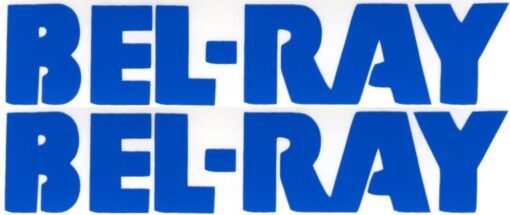 Bel-Ray losse letters sticker set