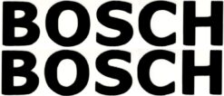 Bosch losse letters sticker set