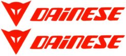 Dainese losse letters sticker set