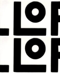 Dellorto losse letters sticker set