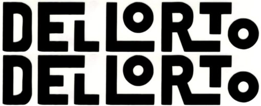 Dellorto-Set mit beweglichen Buchstabenaufklebern