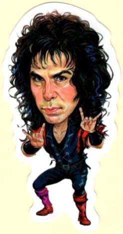 Ronnie James Dio sticker