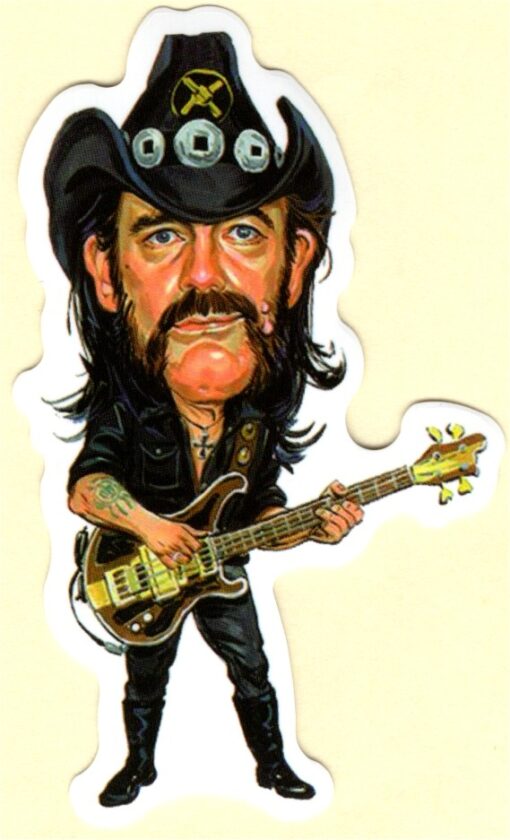 Motorhead Lemmy Kilmister sticker