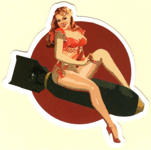 Pin Up Girl sticker