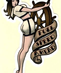 Pin Up Girl sticker