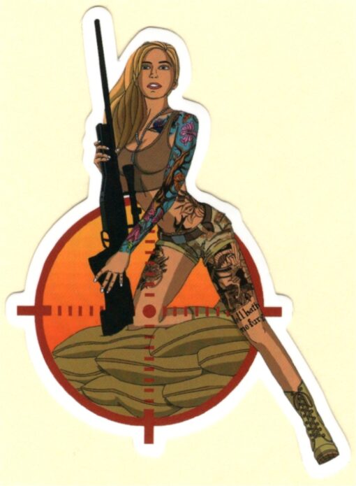 Pin Up Girl sticker