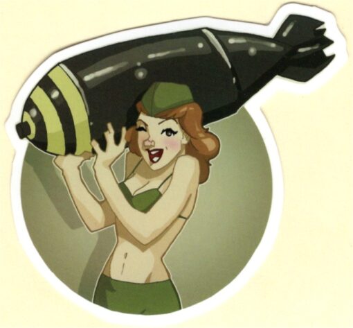 Pin Up Girl sticker