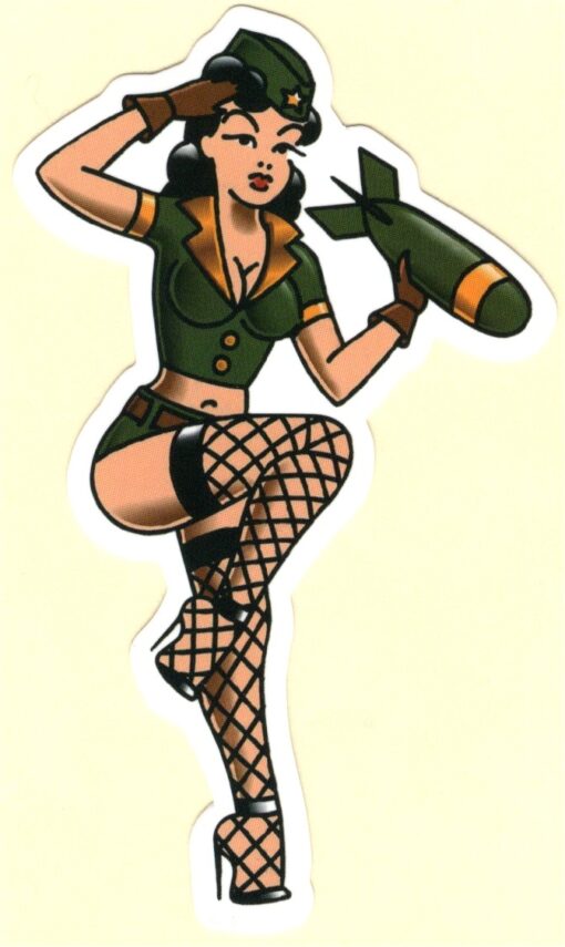 Pin Up Girl sticker