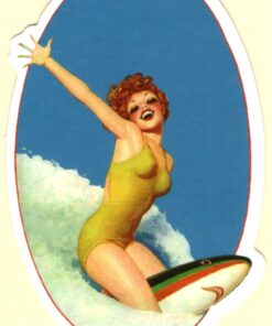 Pin Up Girl sticker