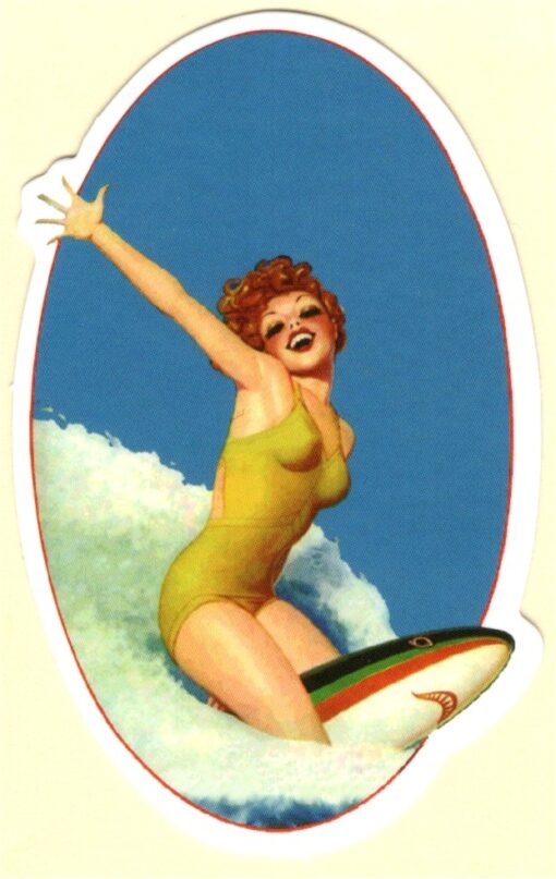 Pin Up Girl sticker