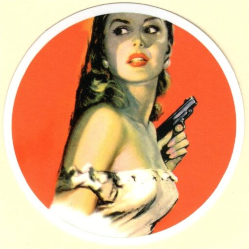 Pin Up Girl sticker