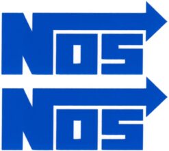 NOS, Nitrous Oxide Systems sticker set