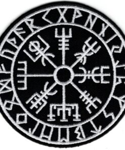 Boussole Compas Vegvisir applique thermocollante