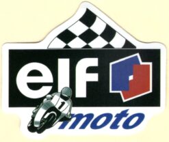 Elf moto sticker