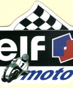 Elf moto sticker