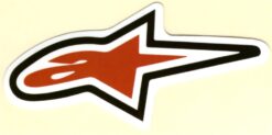 Sticker étoile alpine