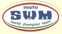 Sticker moto SWM