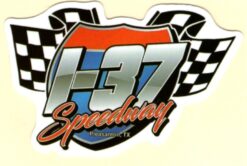 I-37 Speedway-Aufkleber