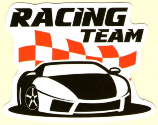 Racing-Team-Aufkleber