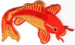 Goldfisch Applikation zum Aufbügeln