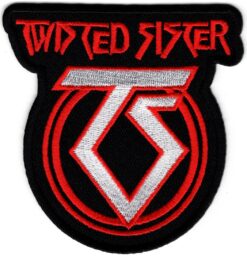 Twisted Sister stoffen opstrijk patch