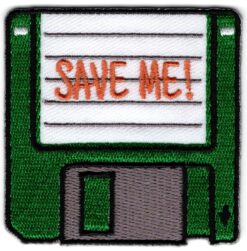 Floppy Disk stoffen opstrijk patch