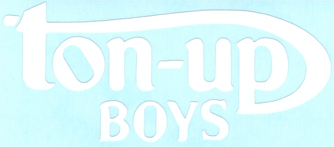 Ton Up Boys Aufkleber