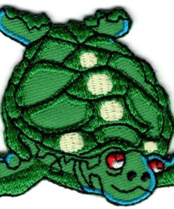 Applique de tortue de mer sur le patch