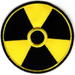 Radioaktivitäts-Applikation zum Aufbügeln