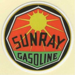 Sunray Gasoline sticker