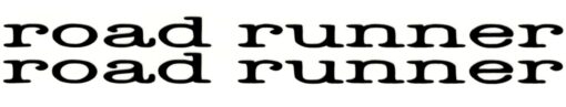 Road Runner sticker set