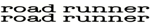 Road Runner Aufkleber-Set