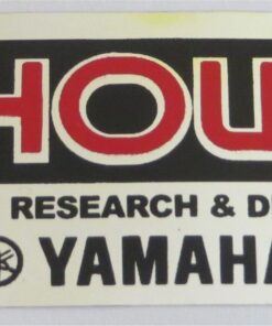 Showa Motorcycle Research Development metallic sticker