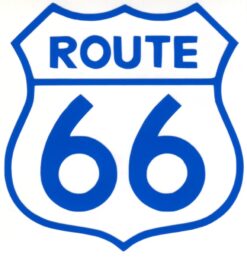 Route 66 sticker
